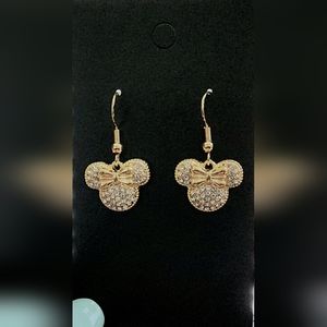 Minnie Mouse‎ NWT Disney Sparkly Earrings Hypoallergenic